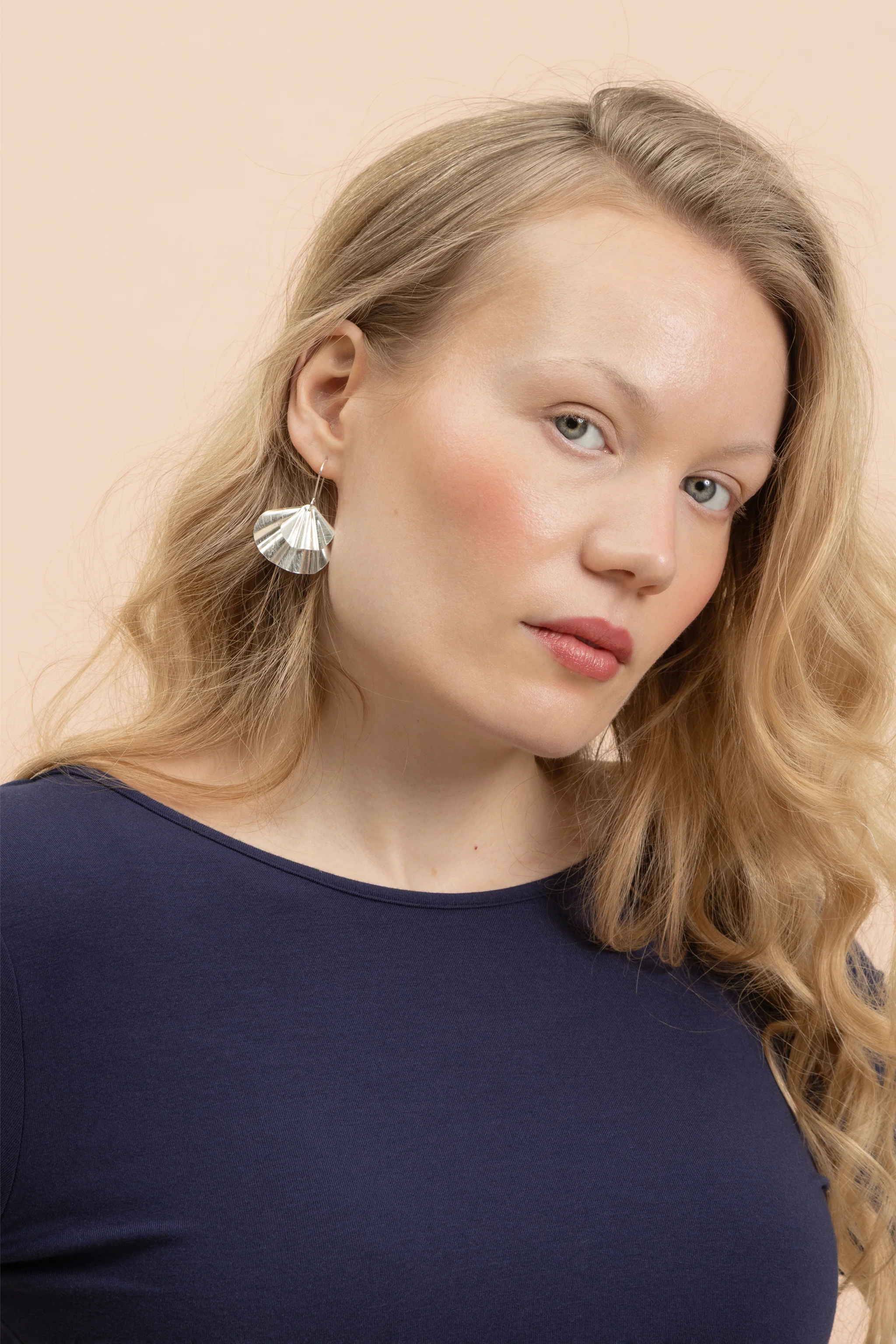 Ada Earrings, Silver - Image 12