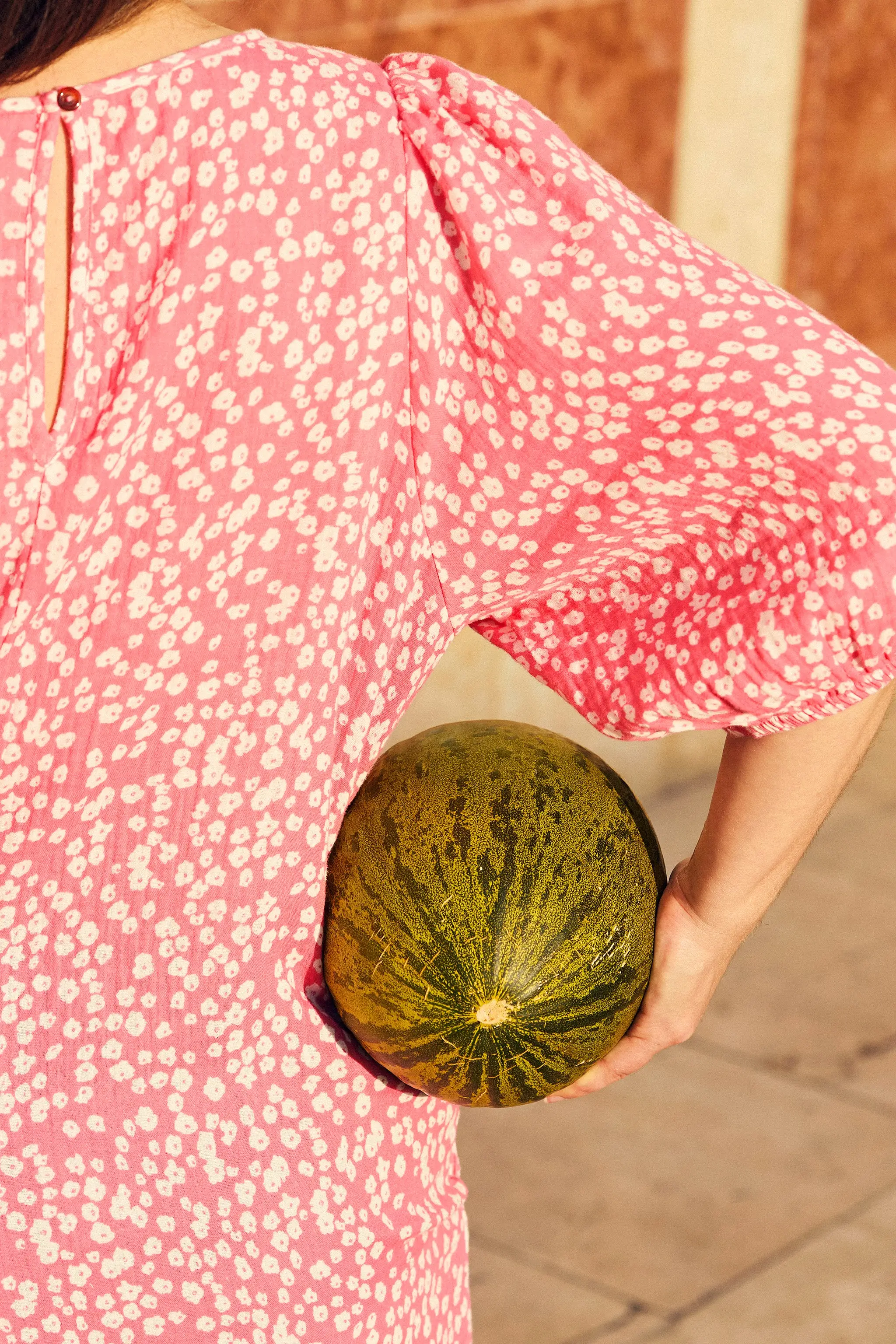 Ease Dress, Flora Pink - Image 7