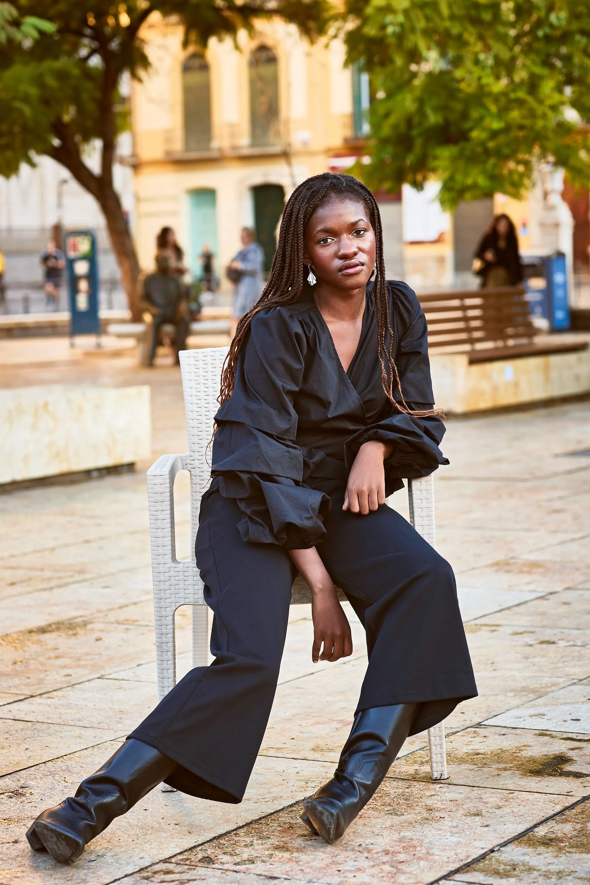 Everyday Culottes, Black - Image 5