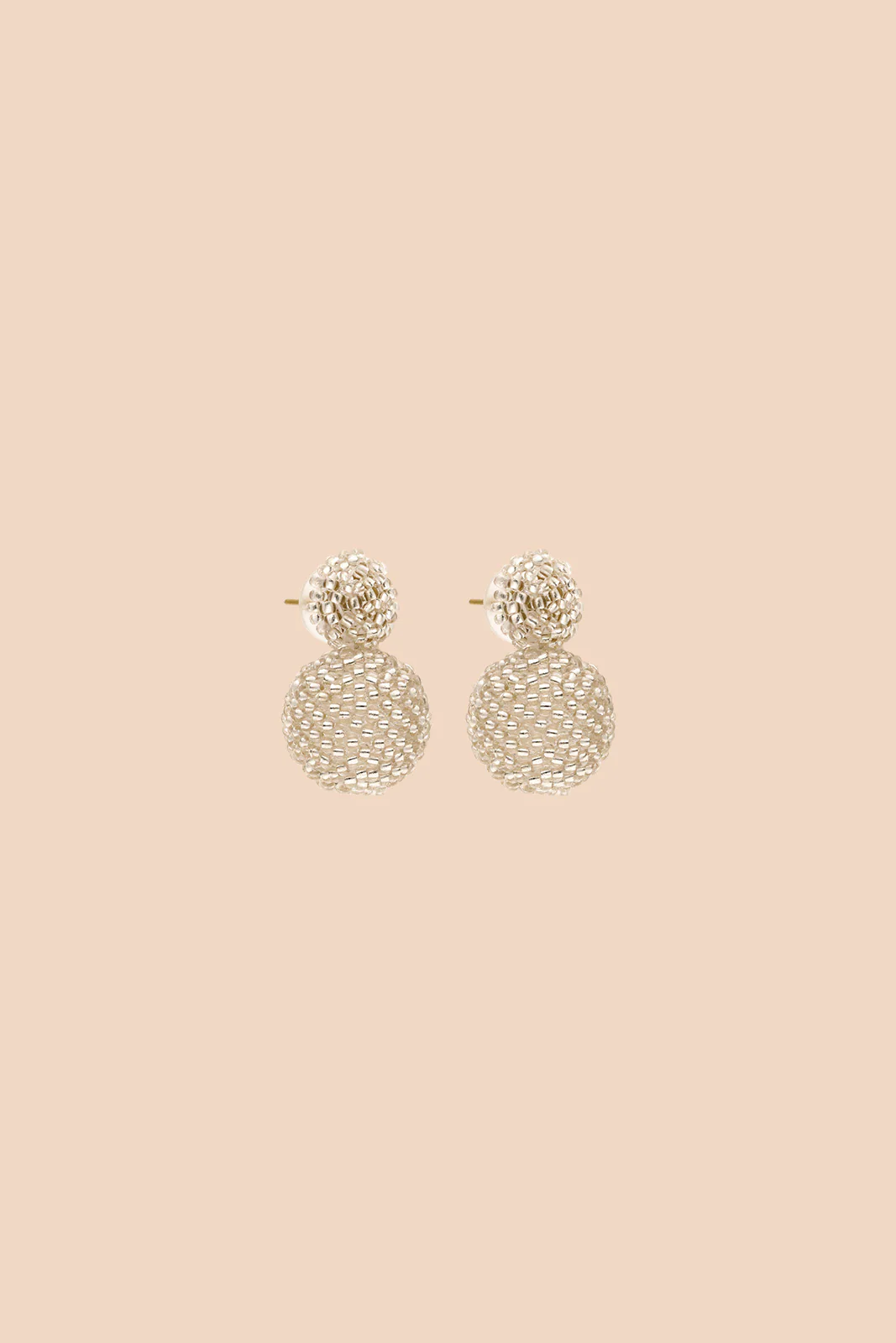 Zaida Earrings, Silver