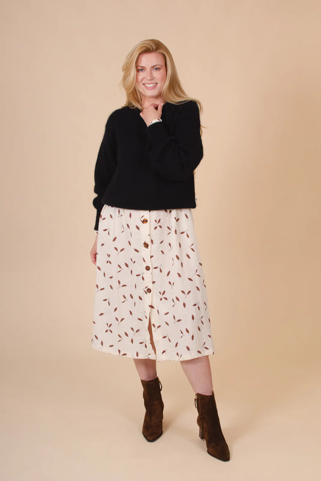 Mohair Jumper, Black - Image 7
