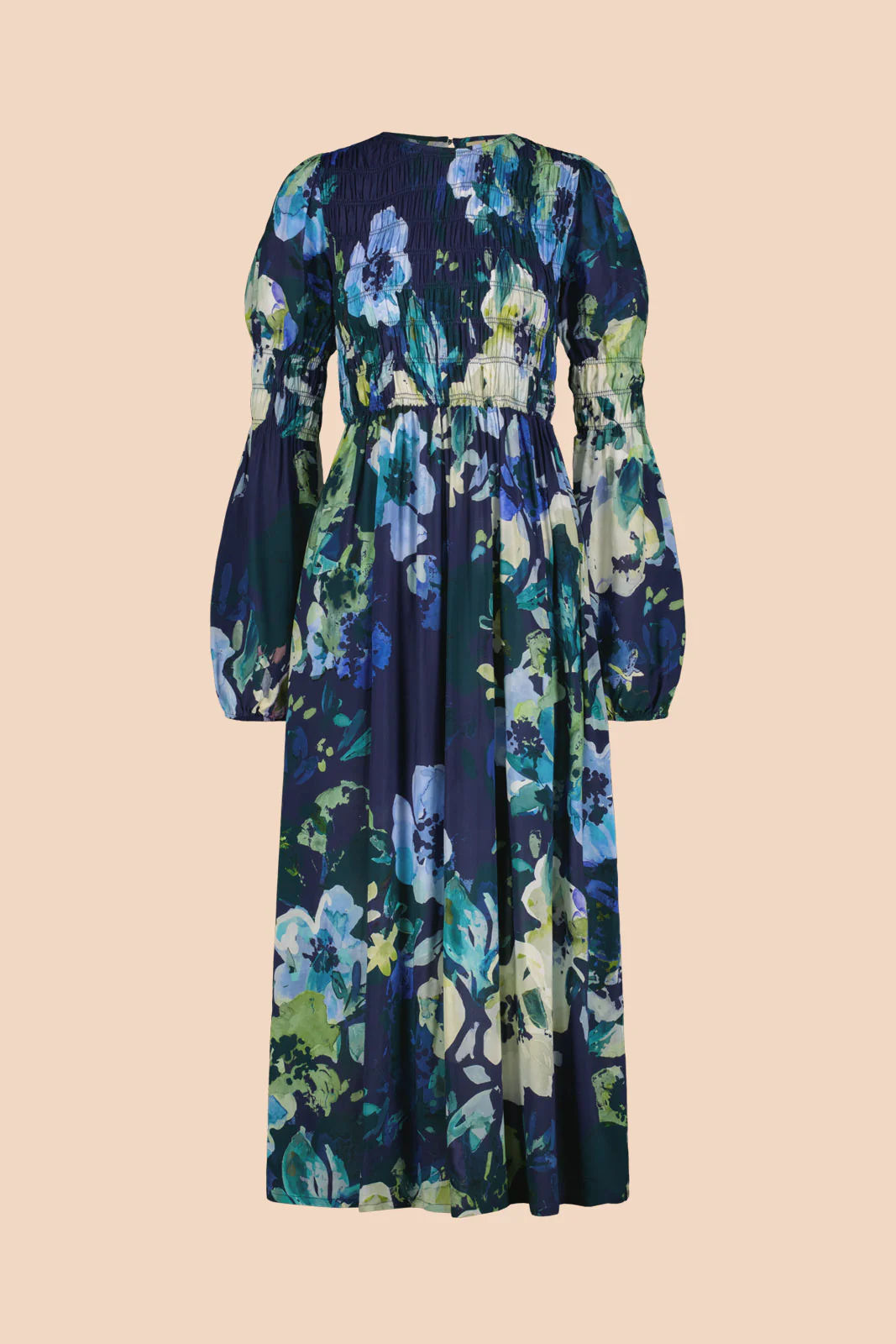 Muse Dress, Blue Anemone - Image 3