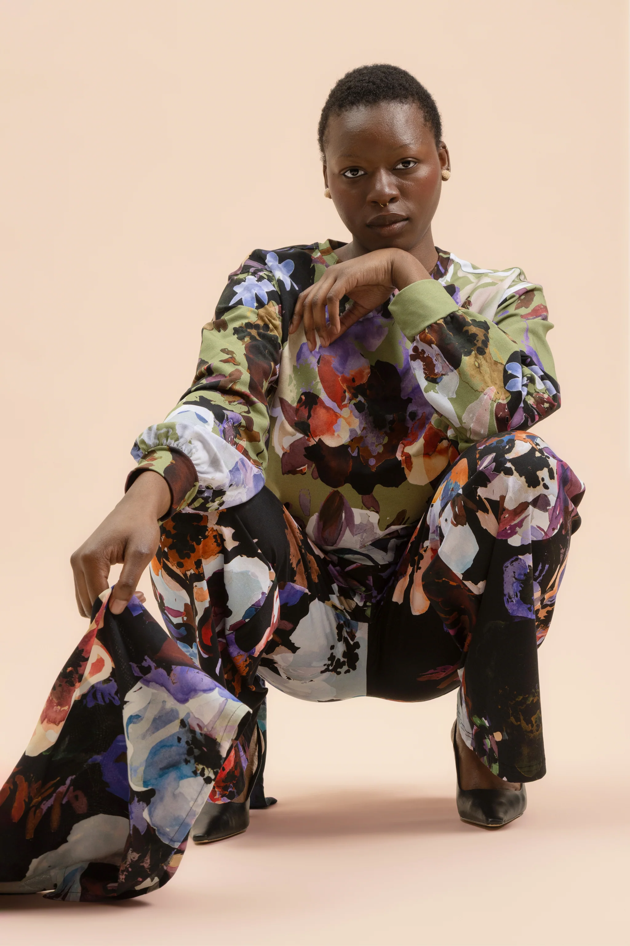 Sweatshirt, Olive Anemone - Image 11