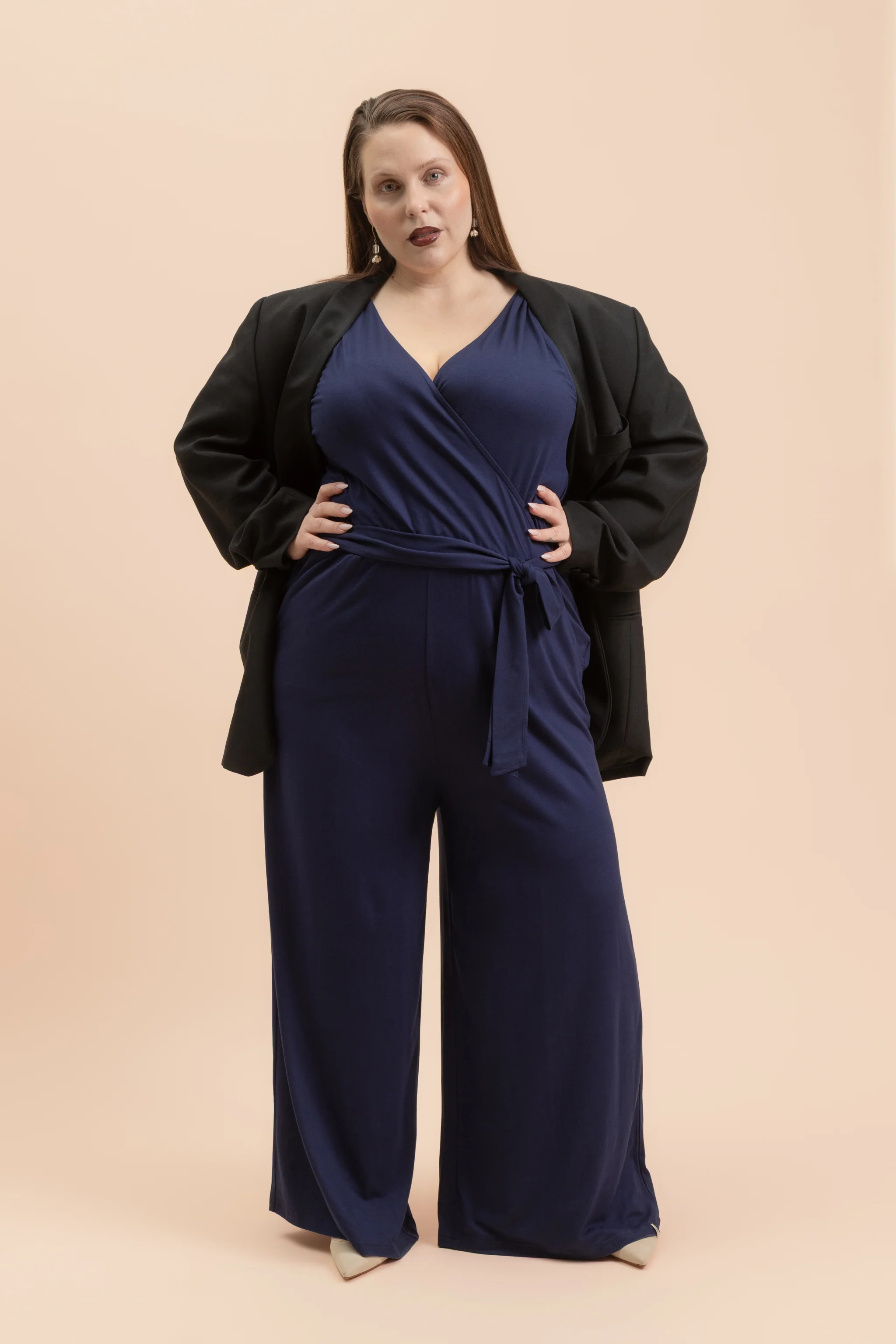 Soft Jumpsuit, Dark Blue - Image 4