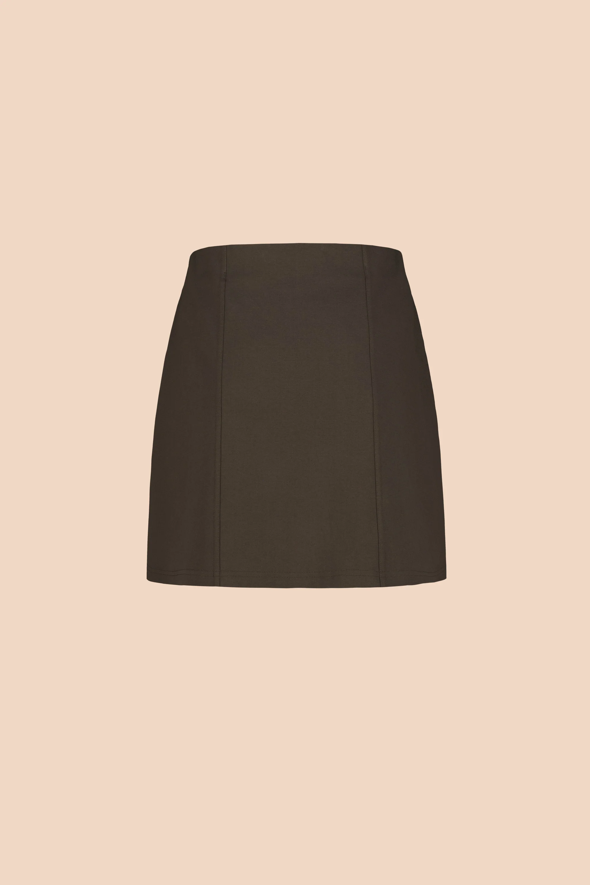 Comfy Mini Skirt, Chocolate - Image 11
