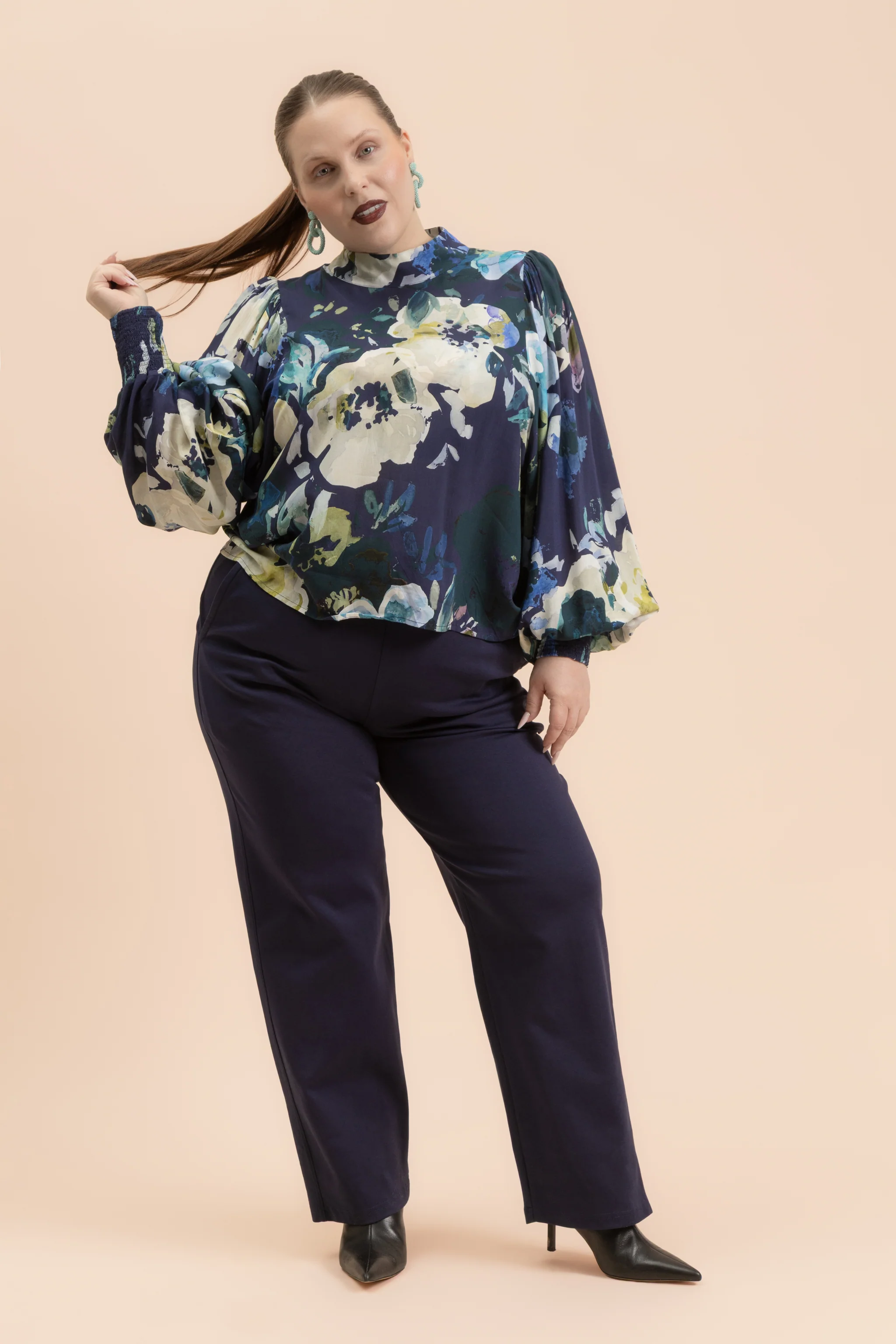 Comfy Slacks, Dark Blue - Image 6