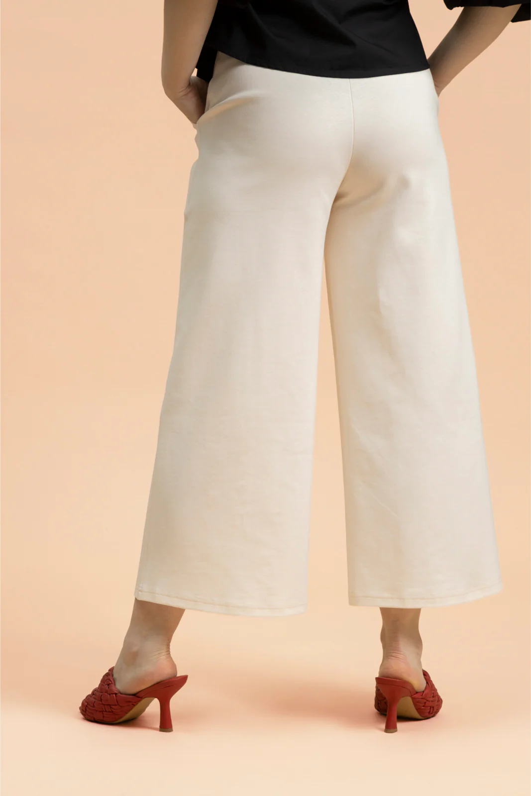 Everyday Culottes, Ivory - Image 8