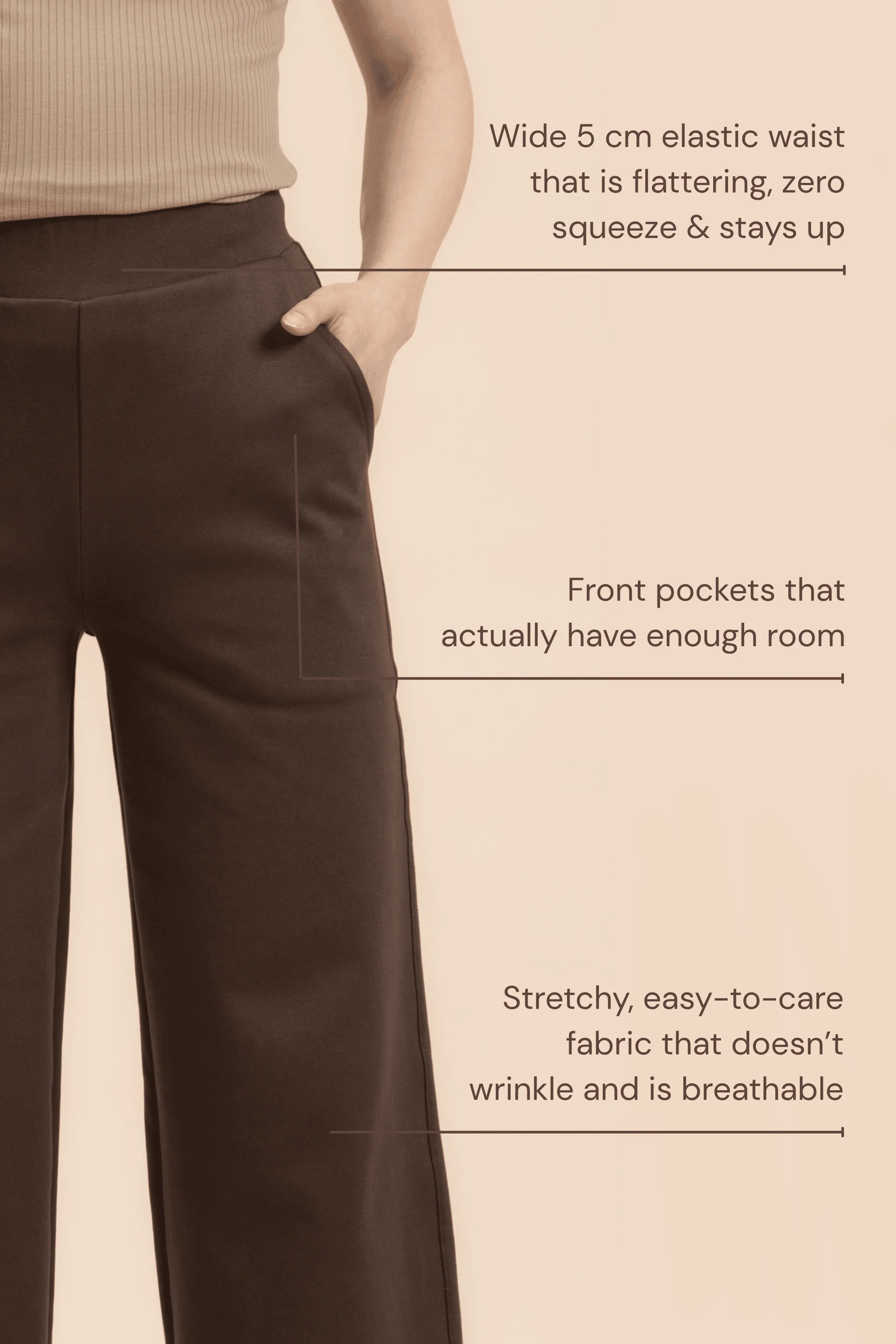 Everyday Pants, Chocolate - Image 5