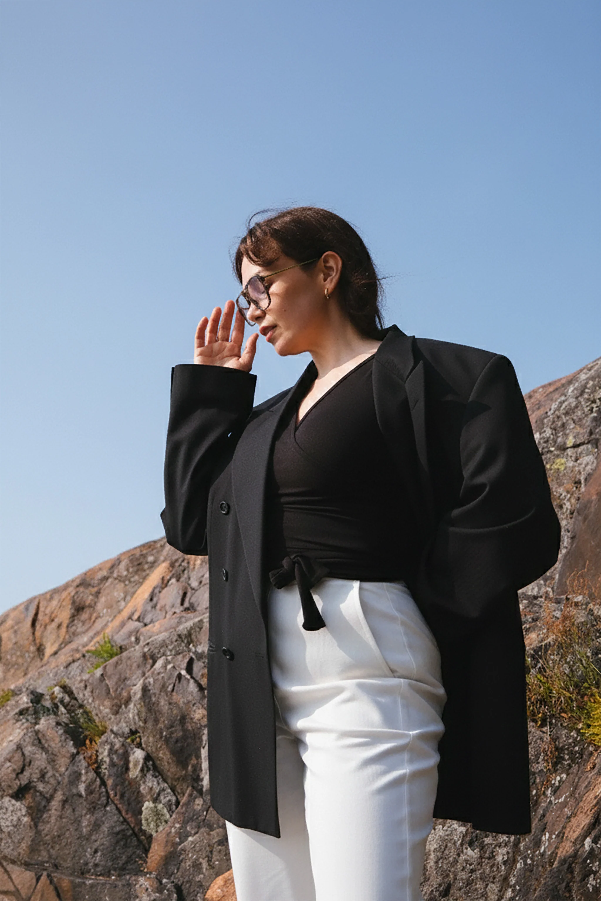 Wrap Top, Black - Image 12