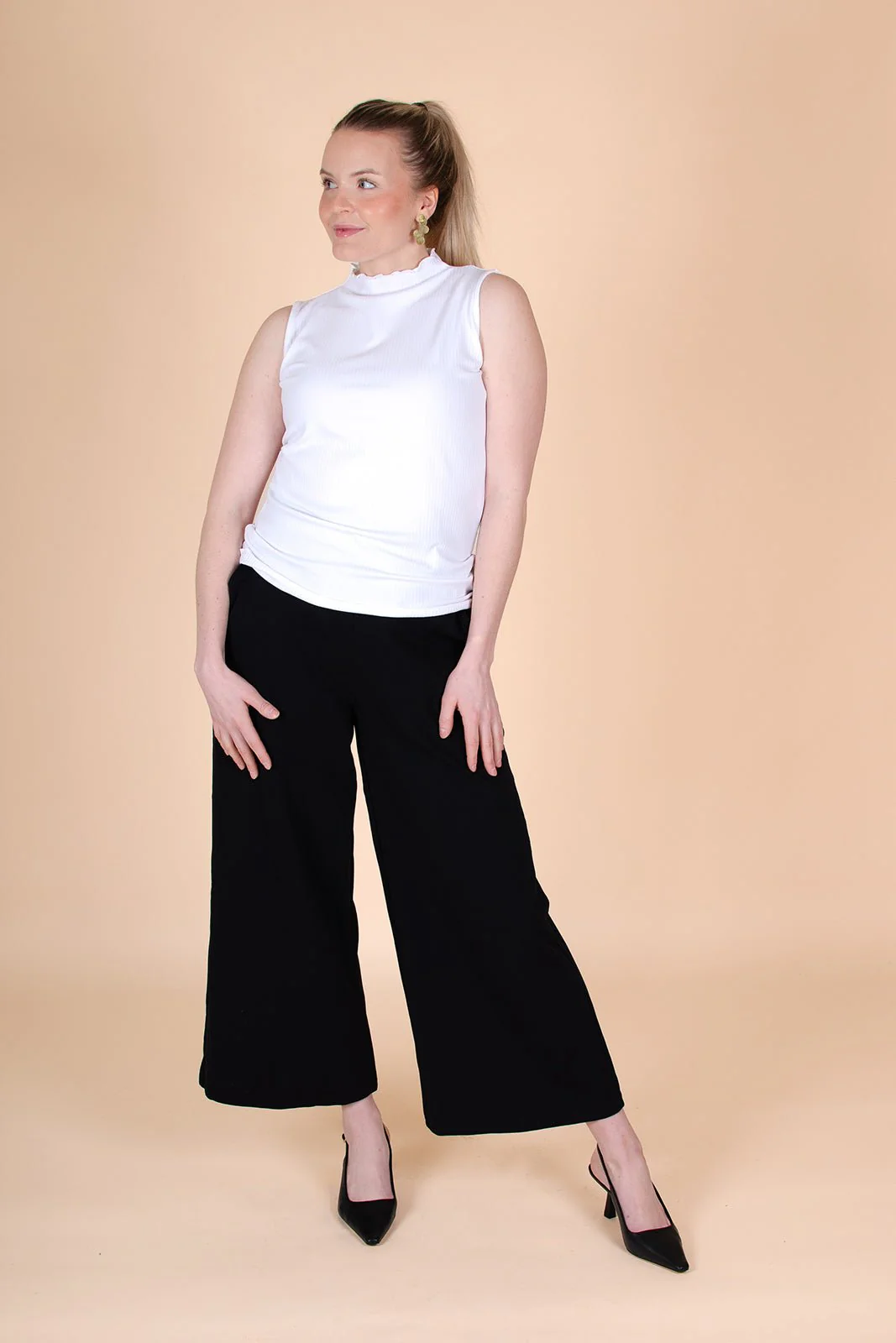 Rib Top, White - Image 10