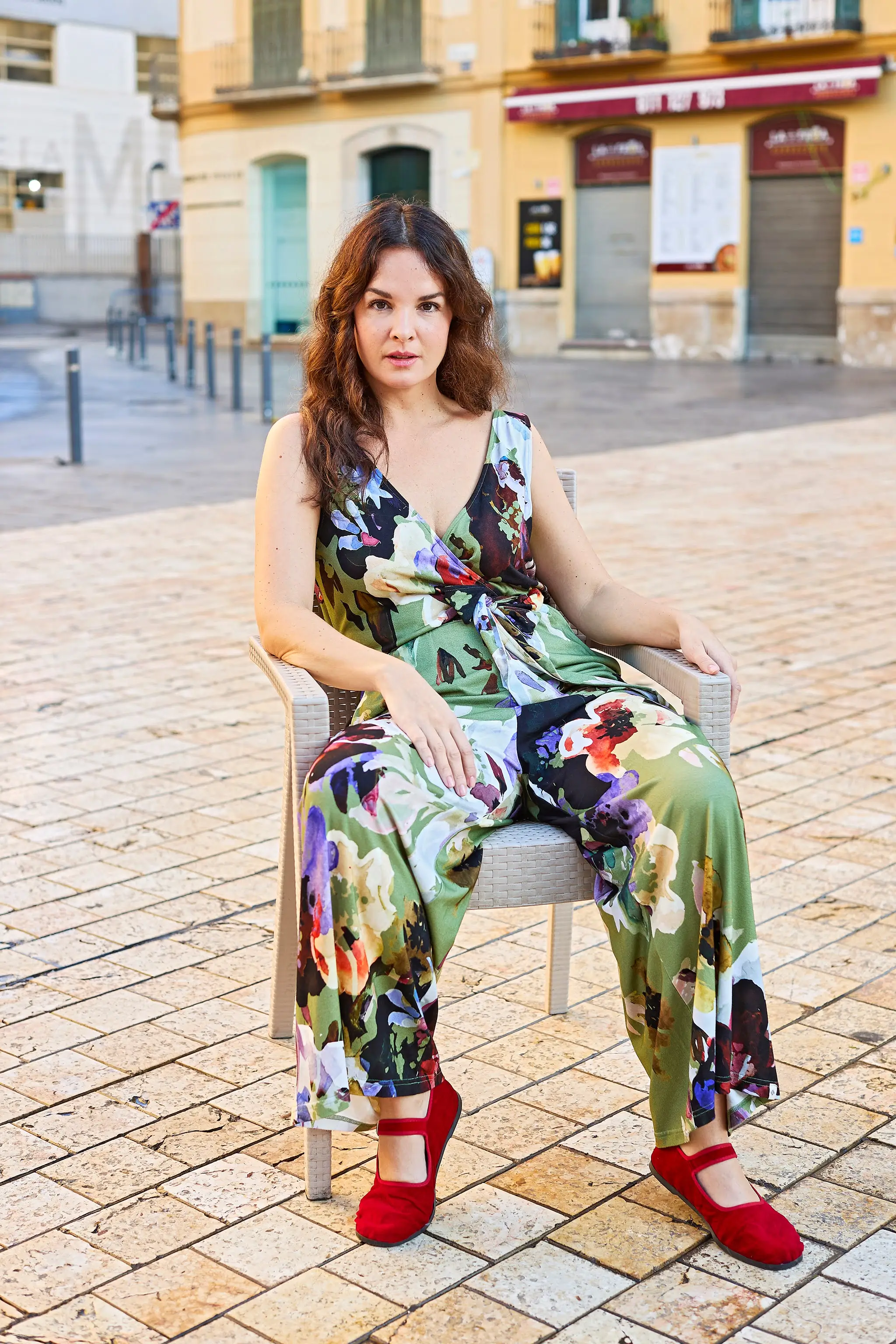 Soft Jumpsuit, Olive Anemone - Image 4
