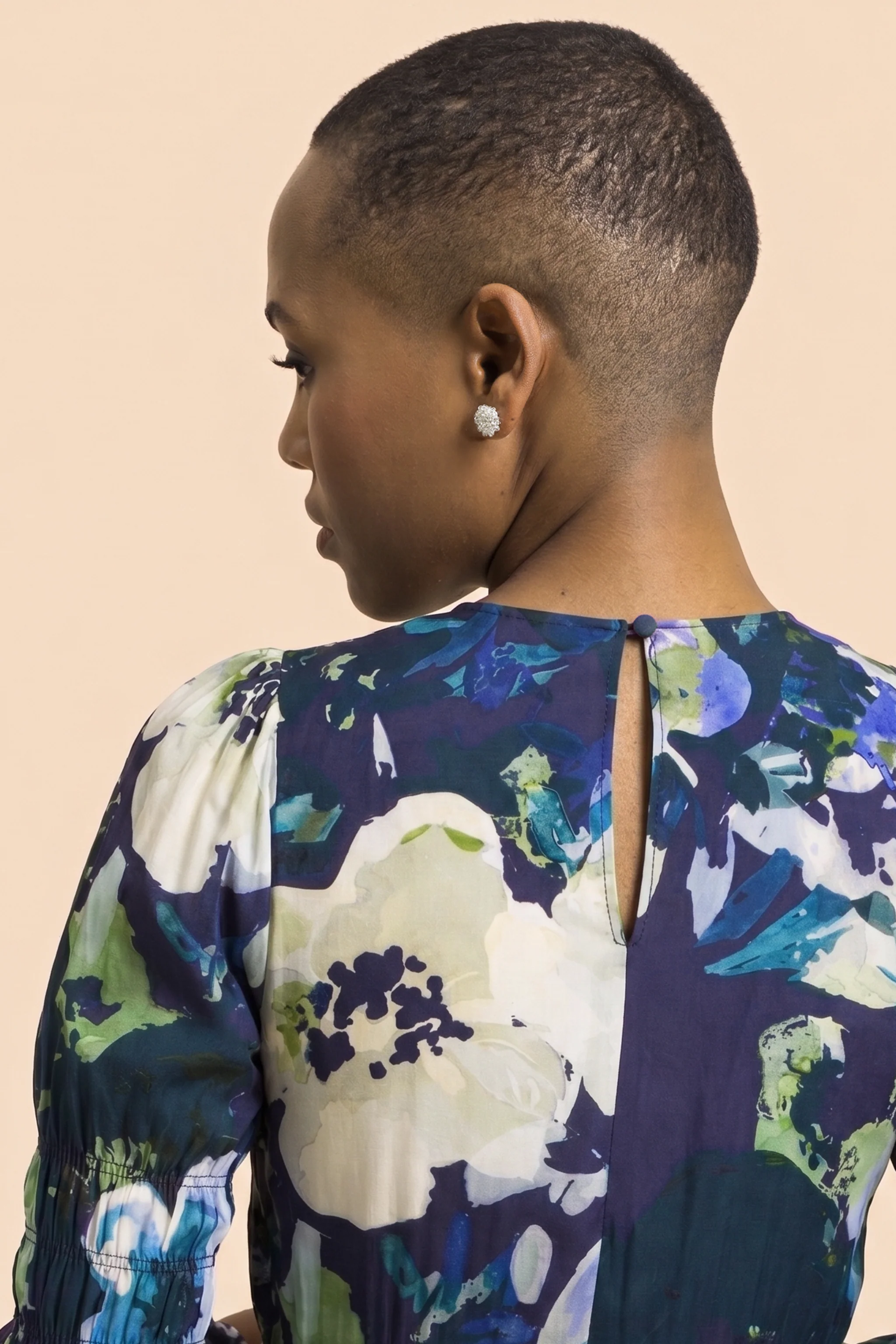 Muse Blouse, Blue Anemone - Image 4