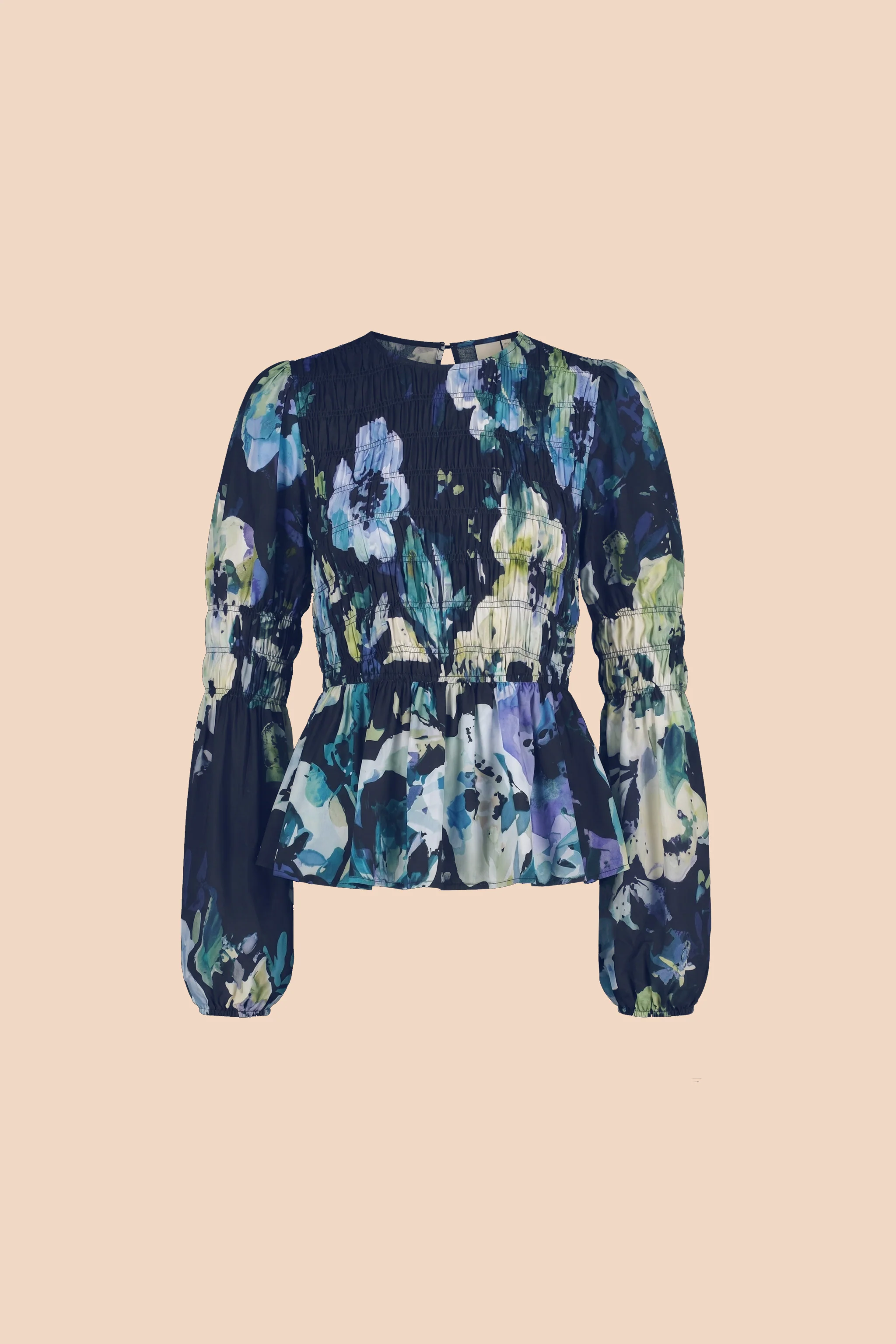 Muse Blouse, Blue Anemone - Image 5