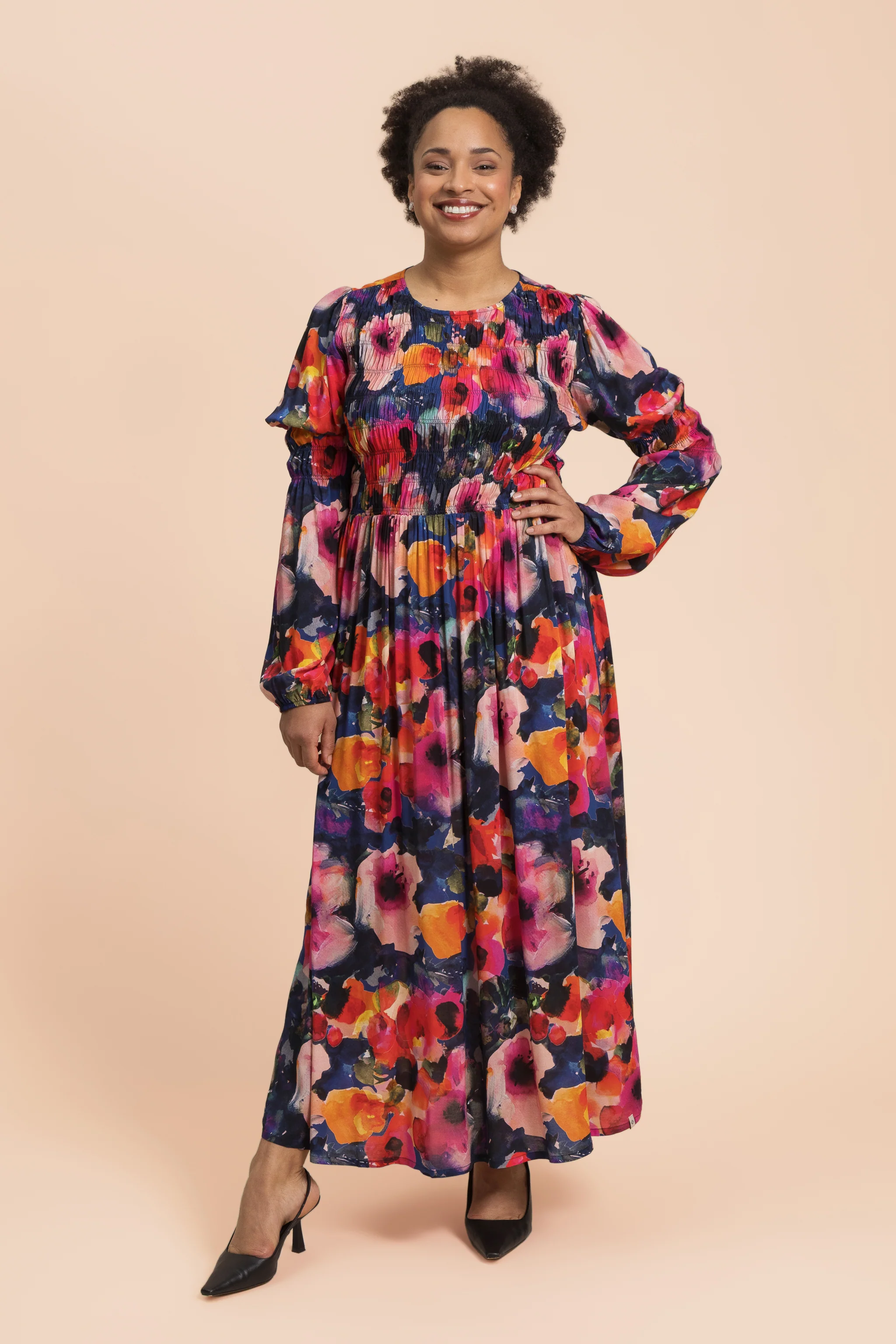 Muse Dress, Wildflower - Image 2