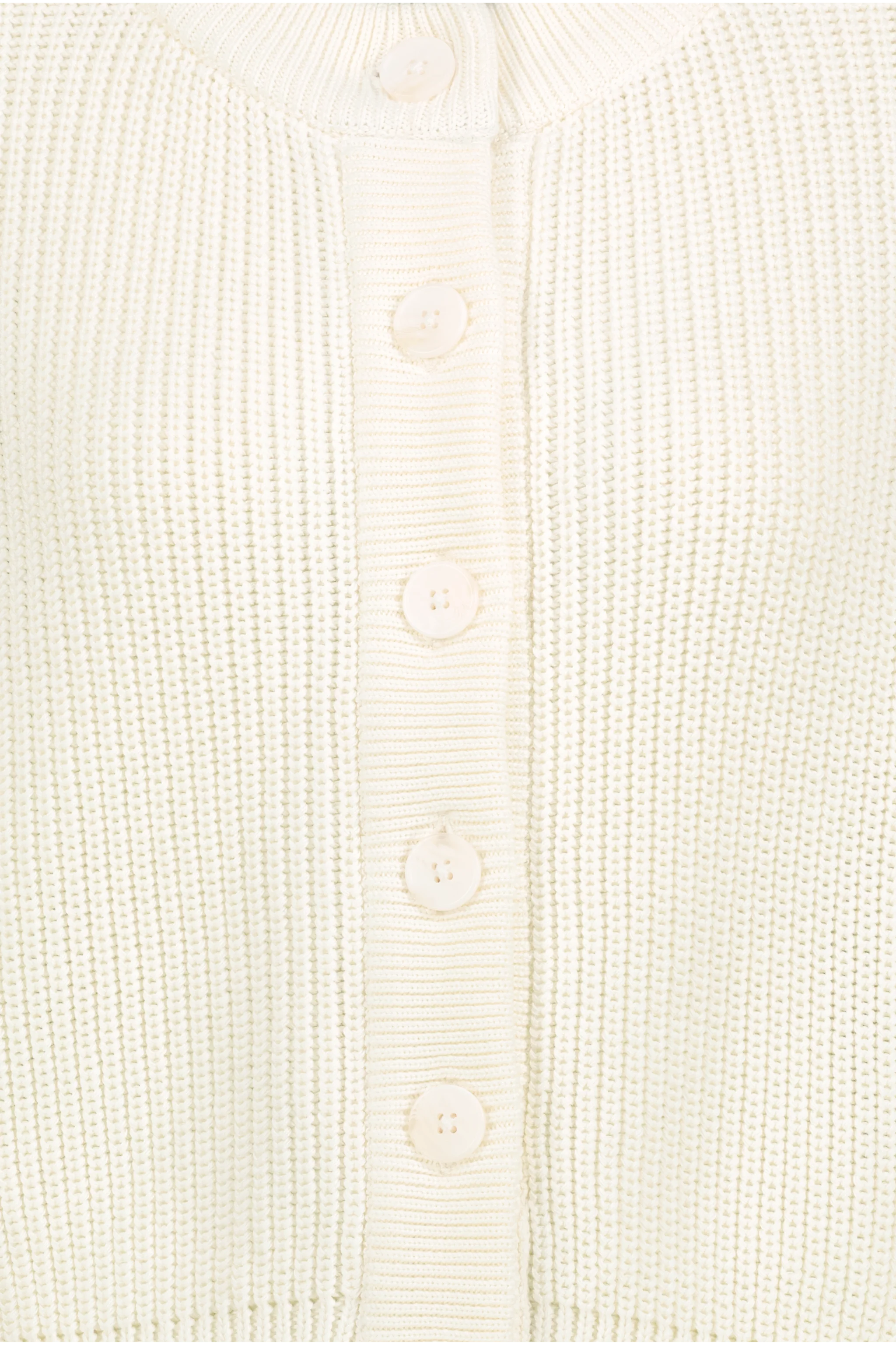 O-neck Cardigan, Offwhite - Image 22