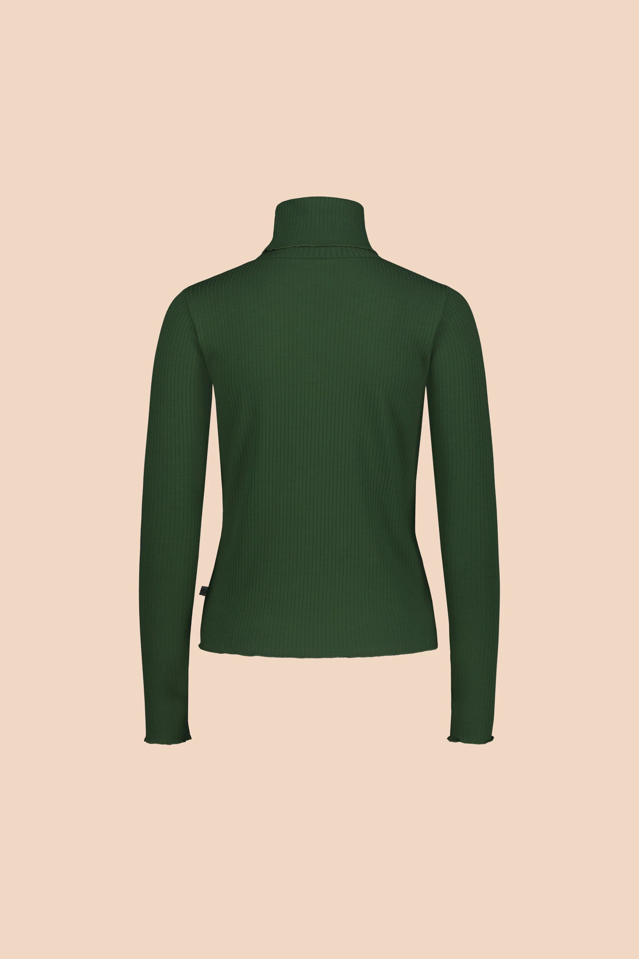 Rib Rollneck, Moss - Image 6