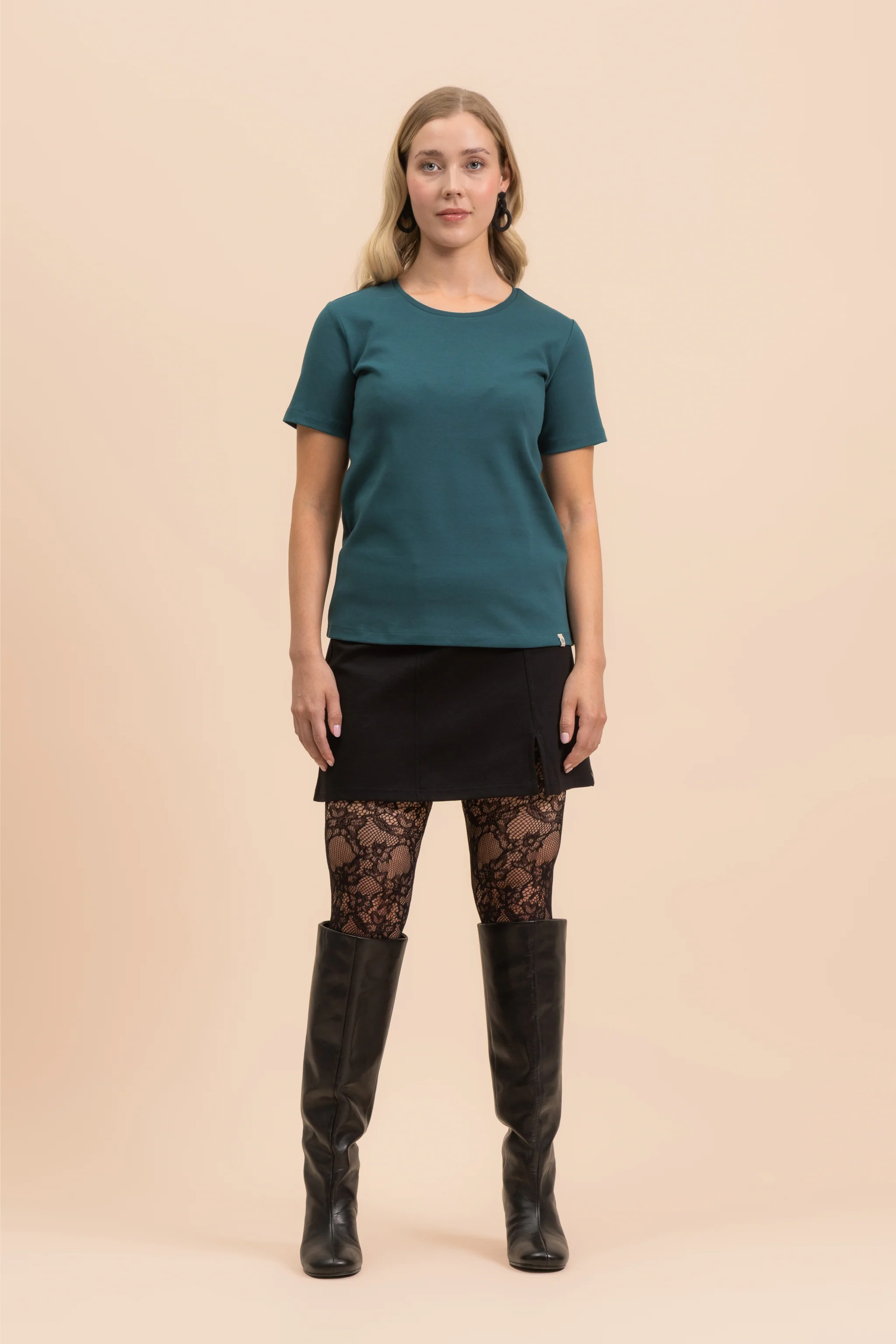 The T-shirt, Petrol - Image 3